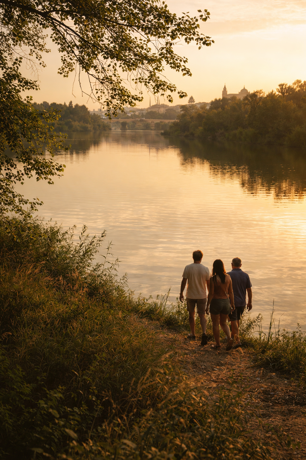 actividades en Córdoba junto al río Guadalquivir experiencia en grupo